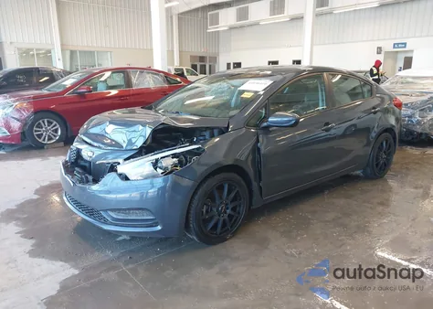 2016 Kia Forte Lx z USA, uszkodzony, nr VIN KNAFK4A6XG5460162